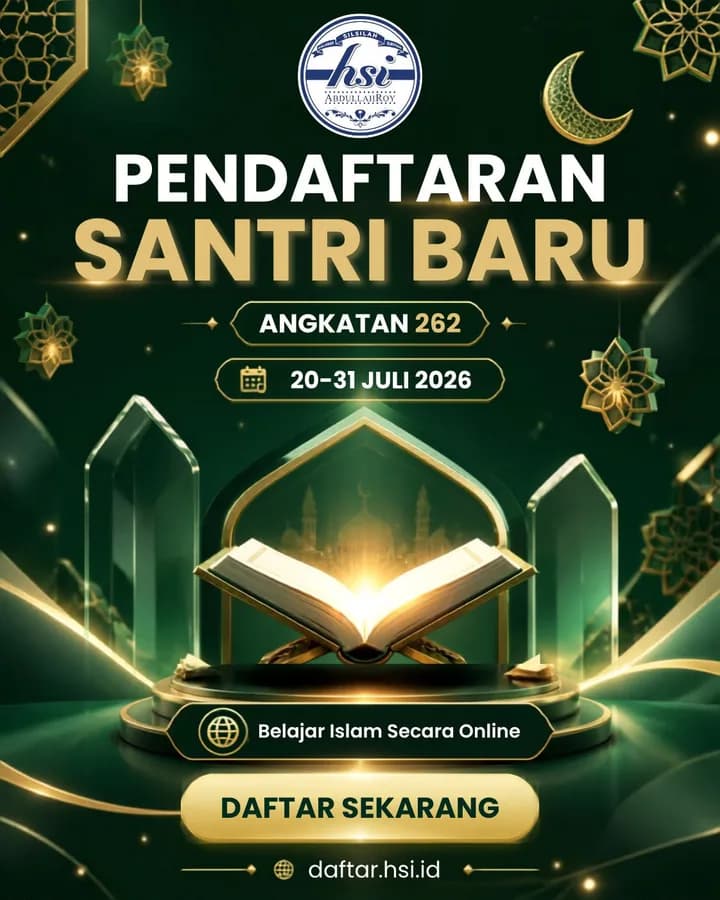 Pendaftaran Santri Baru HSI Abdullahroy 262