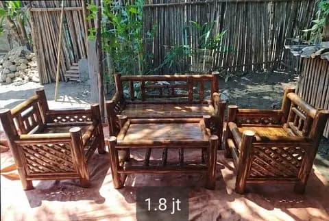 Dijual Aneka Produk Bambu di Bengkulu 2