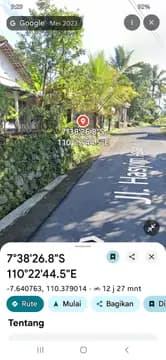 Dijual Cepat - Tanah + Bangunan di Sleman 3