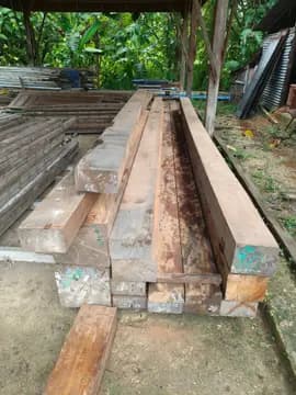 Dijual Cepat - Balok Jati Lawasan Kuno 2